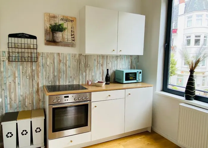 公寓 City Apartment An Der Weser, City Nah, Netflix, Bis 7 Pers