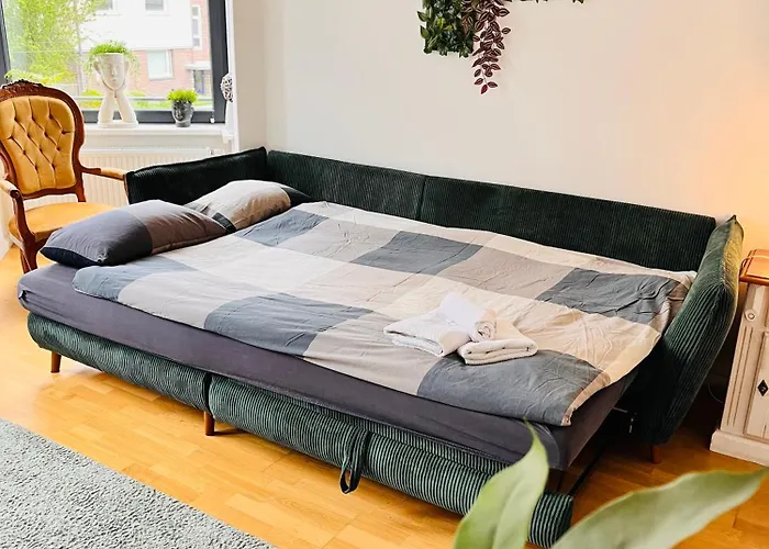 City Apartment An Der Weser, City Nah, Netflix, Bis 7 Pers * 不莱梅